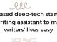 Cambridge-based deep tech startup launches writing assistant