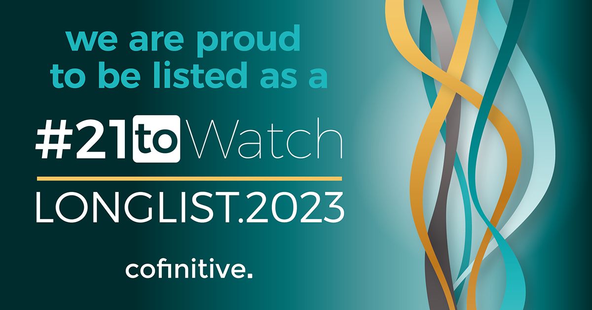 Citispotter has made to the cofinitive #21toWatch Companies longlist*.